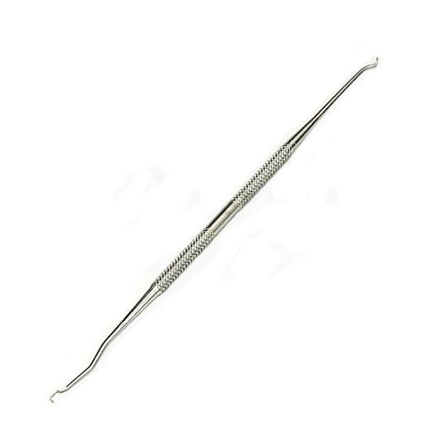 Шпатель для переноса личинок ApisMetal-160 двухсторонний прямой