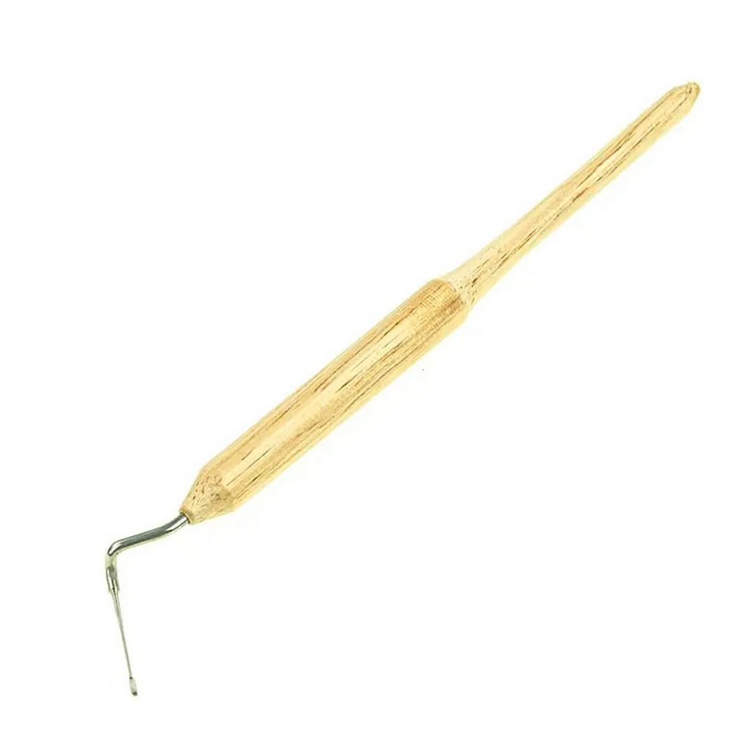 Шпатель для переноса личинок ЛЕВЫЙ (деревянная ручка, футляр) - Image 2