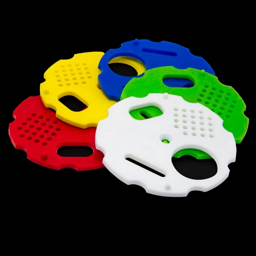 Заградитель летка круглый Белый (5-ти позиционный, пластик) - Image 2