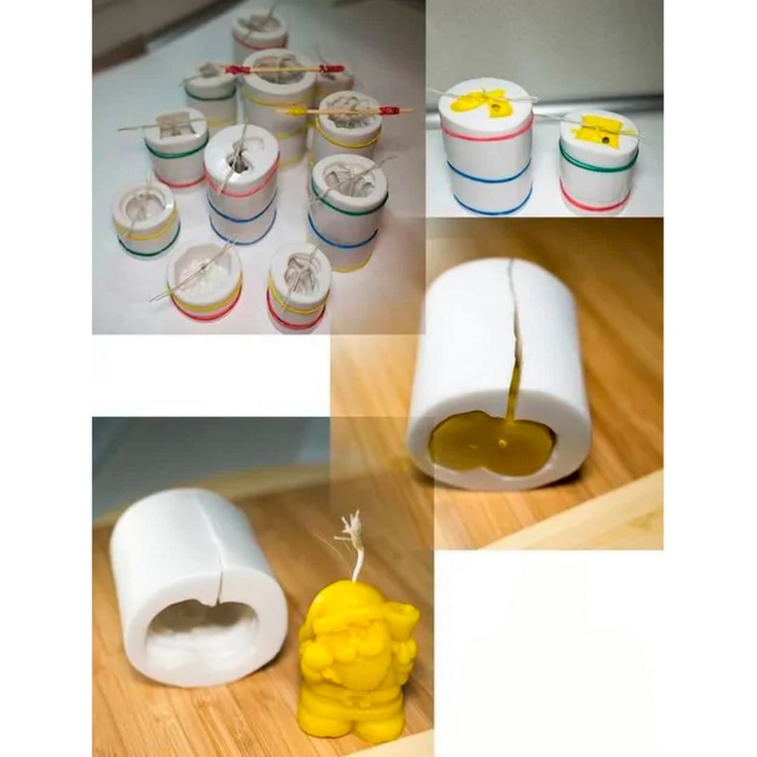 Силиконовая форма для свечей Улей 4 (0549) - Image 2