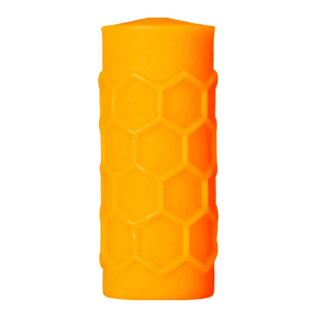 Силиконовая форма для свечей Цилиндр с сотами 7 (0672) - Image 2