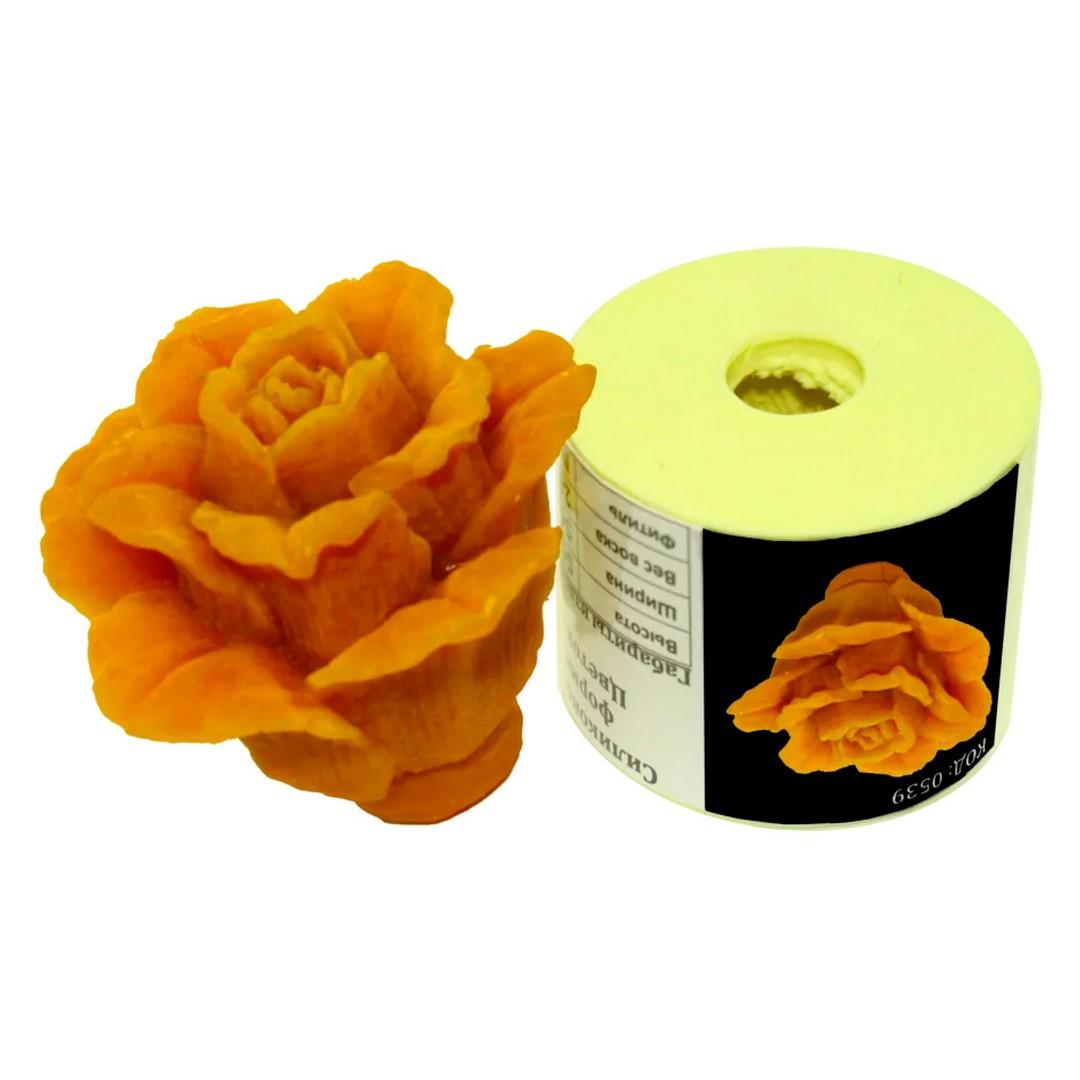 Силиконовая форма для свечей Цветок 1 (0539) - Image 2