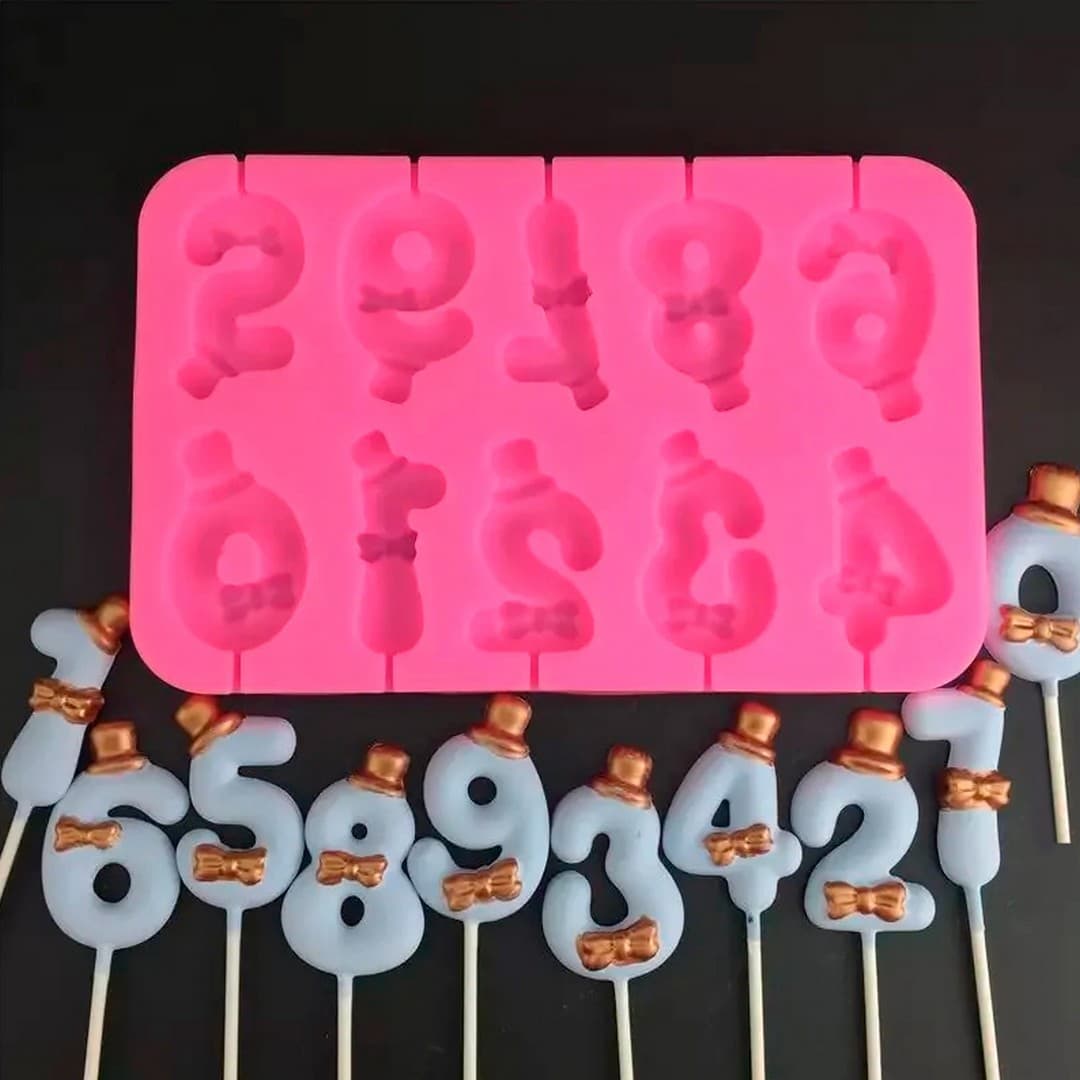 Силиконовая форма для свечей Цифры №36 - Image 2